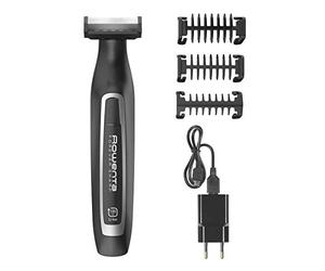 Rowenta Forever Sharp TN6000F4 - Barbero híbrido, cuchillas acero inoxidable que no necesitan recambio, versatilidad que permite corte, perfilado y afeitado, autonomía 120 min carga rápida, WET & DRY