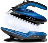 Rowenta DE5010 Plancha a vapor Suela Microsteam 400 Láser 2400 W Azul, Negro