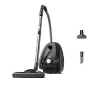 Rowenta Force Max Silence - Aspirador con bolsa de 900 W, hasta un 82% reciclable, gran filtración HEPA más de 99,98%, depósito de 4,5 L, cable de 8,4 m, incluye accesorios tapicerías, negro