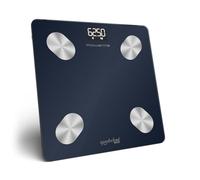 Rowenta Goodvibes Life + 2.0, Báscula Inteligente, App Intuitiva, 15 indicadores corporales, Intuitiva y fácil de usar, Capacidad de hasta 180 kg, Con precisión de 50 g, BR9720F0