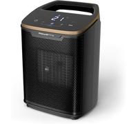 Rowenta Intense Comfort +, Calefactor, Tecnología cerámica potente SO9361 | 2000 W, Pantalla Digital, Muy silencioso 29 dB(A), Modo eco, 4 ajustes potencia, modos de uso, Color: Negro