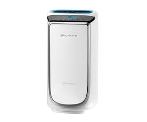 Rowenta Intense Pure Air PU4020, Purificador de aire, hasta 60 m2 con sensores del nivel de contaminación, 4 niveles de filtración y tecnología NanoCaptur para sustancias contaminantes, Color Blanco