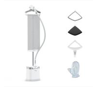 Cepillo de vapor vertical Rowenta Pro Style Care IS8470D1, 2.000W, 1,3L, Blanco
