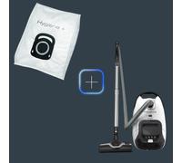 Rowenta Silence Force - Aspirador con Bolsa Ultra silenciosa, eficiente, Capacidad 4,5 L, Muy Bien Accesorios con 3 Accesorios, Fabricado en Francia RO7457EA, Color Blanco