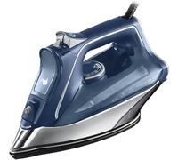 Rowenta Pro Master, Plancha de vapor 2800W, golpe de vapor de 200 g/min y vapor continuo de 40g/min a 45g/min, Suela Microsteam 400 HD Profile, Modo Eco y sistema antical integrado, Azul, DW8215