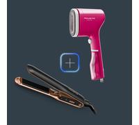 Rowenta Promo Pack Plancha de Pelo Thermocare + Pure Pop Rosa
