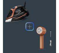 Rowenta Promo Pack Plancha de vapor Steam Iron Force + Quitapelusas