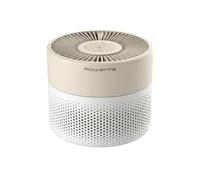 Rowenta Pure Air Mini, Purificador de aire, Filtro HEPA, Estancias de hasta 22 m², 85 m³/h, Muy silencioso, Reduce malos olores, Motor Effitech, Blanco y beige, PU1521F0