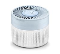 Rowenta Pure Air Mini, Purificador de aire, Filtro HEPA, Estancias de hasta 22 m², 85 m³/h, Muy silencioso, Reduce malos olores, Motor Effitech, Blanco y azul, PU1520F0