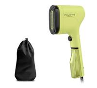 Rowenta Pure Pop - Cepillo de vapor de 1300 W con salida de vapor de hasta 20 gr/min que plancha y purifica, elimina pelusas y pelo, cabezales reversibles, diseño para viaje, color lima, DR2025F0