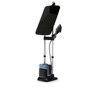 Rowenta QR2021 IXEO Power - Plancha vertical con caldera de alta presión y tabla integrada de 3 posiciones, plancha de vapor desinfectante, potente y versátil, 5,8 bar, 2170 W, 1,1 L