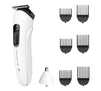 Rowenta Recortadora Trim & Style 8 En 1 Recargable Blanca Y Negra