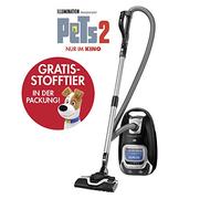 Rowenta RO7485EA Silence Force Full Care Pro - Aspiradora con Bolsa Full Care Pro + Peluche Pets Negro