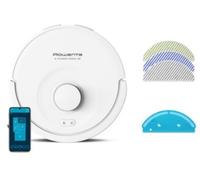 Robot Aspirador y Fregasuelos Rowenta X-Plorer RR8777WH Navegación Inteligente 4.000 Pa WiFi Especial Alergias