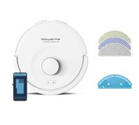 Robot Aspirador y Fregasuelos Rowenta X-Plorer RR8777WH Navegación Inteligente 4.000 Pa WiFi Especial Alergias