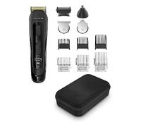 Rowenta Selectium Xpert 12 en 1, Multistyler barbero y recortadora para cabello, barba, oreja y nariz, 15 longitudes de corte, hasta 120 min, uso sin cable, cuchillas de acero inoxidable, TN9461