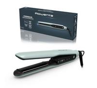 Rowenta Thermoglide, plancha de pelo, deslizamiento impecable, placas con revestimiento de titanio, brillo radiante, peinado duradero, 5 temperaturas, tecnología iónica, SF5120E0