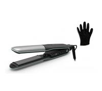 Plancha de pelo Rowenta SF7120E0 Thermostyle 2 en 1 Titanio/150-230°C/Sistema iónico