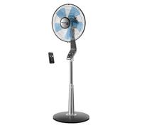 Rowenta Turbo Silence Extreme, Ventilador de pie, Silencioso, 2 modos personalizados, Temporizador hasta 8h, Mando a distancia