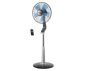 Rowenta Turbo Silence Extreme, Ventilador de pie, Silencioso, 2 modos personalizados, Temporizador hasta 8h, Mando a distancia