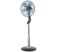 Rowenta Turbo Silence Extreme Ventilador de Pie Silencioso, con Mando a Distancia, 4 velocidades, Altura Regulable, Ajuste de Inclinación Vertical, Potencia de 80 m3/min, Diámetro de 40 cm VU5670