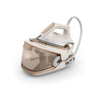 Rowenta Turbosteam, Centro de planchado compacto, Vapor potente, Salida de vapor continua hasta 120g/min y golpe de vapor extrapotente de 350g/min, Suela MicroSteam 400 con acabado láser, VR8326F0