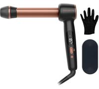 Rowenta Twist Curl, rizador de pelo, plancha para rizar el pelo en L, cilindro ajustable, 3tamaños de rizo, rizos que duran hasta 48h, CF4620E0