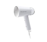 Rowenta, vaporizador para ropa, vaporizador de mano de viaje, capacidad de tanque de 2.2 onzas, plegable, fácil de vapor, 1100 vatios, planchado, vaporizador de ropa gris, esenciales para día festivo,