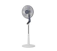 Rowenta Ventilador Turbo Silence - Ventilador de pie de 70 W potencia, silencioso solo 45 d(B)A, energéticamente eficiente, 5 velocidades, altura ajustable, uso seguro, temporizador, blanco