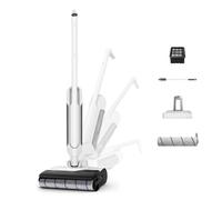 Rowenta X-Clean 10, Aspiradora Fregona Eléctrica Sin Cable, Tecnología Wet & Dry y Dual Edge, Autolimpieza y Secado Automático, Gran autonomía y pantalla LED, Incluye filtro adicional, YY5785FE