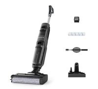 X-Clean 4 de Rowenta, fregona eléctrica inalámbrica para limpieza húmeda y seca, acción 2 en 1: aspira y friega, GZ5037WO