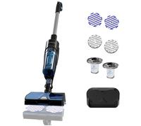 Rowenta X-Combo, Aspiradora mopa híbrida sin cable, Aspira y friega, 215 W, Azul