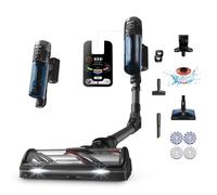 Rowenta X-Force Flex 12.60 Neo, Aspiradora Escoba Sin Cable, Cabezal Aqua | Solución de limpieza 6 en 1 para aspirar suelos, limpiar el techo, aspirador de mano, y accesorio para fregar los suelos
