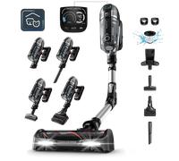 Rowenta X-Force Flex 14,60 Animal Care de Rowenta, Aspiradora sin cable, 200 airwatts, 0,9 L, Pantalla Smart Control, Sistema Flex, Animal Kit