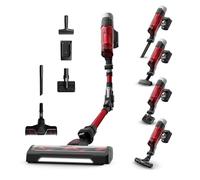 Rowenta X-Force Flex 9.60, aspiradora escoba sin cable, potencia de limpieza extrema, 100AW, Kit Completo de Cepillos y Accesorios, Tecnología Flex, Hasta 45 Minutos de Autonomía, RH2099WO