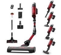 Rowenta X-Force Flex 9.60, aspiradora escoba sin cable, potencia de limpieza extrema, 100AW, Kit Completo de Cepillos y Accesorios, Tecnología Flex, Hasta 45 Minutos de Autonomía, RH2099WO