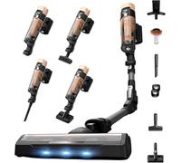 Rowenta X-Force Flex 9.80, Aspirador Escoba Sin Cable, Autonomía de 1h20, Limpieza 4 en 1, Ultraligera, Alta filtración, Modelo Cuidado de Animales, RH7L75E0