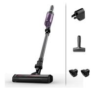 Rowenta X-Nano, Aspiradora sin cable, Diseño muy ligero y compacto, 1kg en mano, Autonomía de 40 minutos, Base de carga, Lila y gris