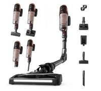 Rowenta X-Pert 6.80 Flex, Aspiradora Escoba Sin Cable, Negra y Burdeos