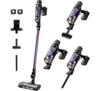 Rowenta RH6A31 Aspiradora escoba 2 en 1 Batería Secar Sin bolsa 140 W Negro, Púrpura