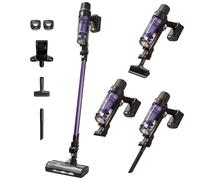Rowenta RH6A31 Aspiradora escoba 2 en 1 Batería Secar Sin bolsa 140 W Negro, Púrpura