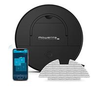 Rowenta X-Plorer Serie 130 AI - Robot aspirador 4 en 1 con función de limpieza, láser + sistema de navegación por cámara, 4 modos de limpieza, 120 min de autonomía, 3 horas de carga, depósito de polvo