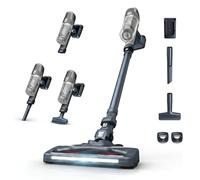 Rowenta XPert 6.60 - Aspiradora escoba versátil sin cable, con 3 funciones en 1 multiespacios, batería de litio, 2 velocidades, gatillo Boost, ligero y portatil, Gris oscuro