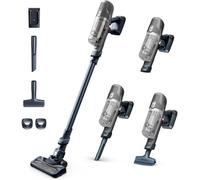 Rowenta XPert 6.60 - Aspiradora escoba versátil sin cable, con 3 funciones en 1 multiespacios, batería de litio, 2 velocidades, gatillo Boost, ligero y portatil, Gris oscuro