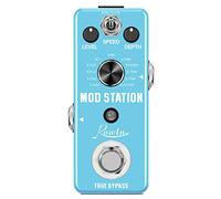 Rowin Pedal de la guitarra de la estación de la mod del pedal de la fábrica con 11 efectos para la guitarra eléctrica bajo True Bypass LEF-3808