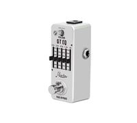 Rowin Pedal Ecualizador de Guitarra, Ecualizador Paramétrico de 5 Bandas, Pedal de Efectos de Guitarra, Compensador de Frecuencia, Rango de 18 DB