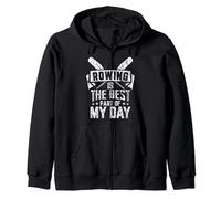 Rowing Funny Best Part of the Day Graphic Sudadera con Capucha