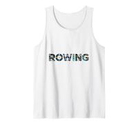 Rowing Life Team Women Men Crew Racing Graphic Regatta Camiseta sin Mangas