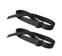 Rowing Machine Pedal Straps - 2X Replacement Pedal Strap, Heavy Duty Foot Retention Bands, Ergonomic Replacement Hardware | Indoor Workout Equipment Parts For Under Desk Exercisers, Spin Bikes, Cardio