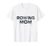 Rowing Mom Life Proud Crew Mom Regatta Mom Rowing Mama Camiseta